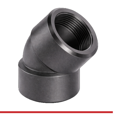 PF3T-045-HG 1-1/2" 300# CS GALV 45 ELBOW PRESSURE FITTING THRD IMPORT